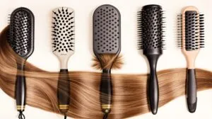 brosse à cheveux naturelle
