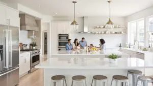 Concevoir une cuisine fonctionnelle pour la famille