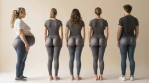 forme des fesses