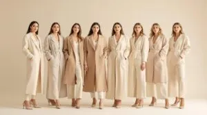 ensemble creme femme