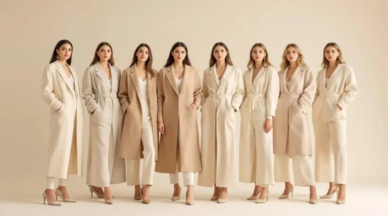 ensemble creme femme