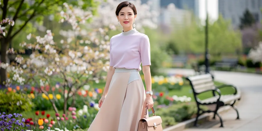 tenue avec jupe