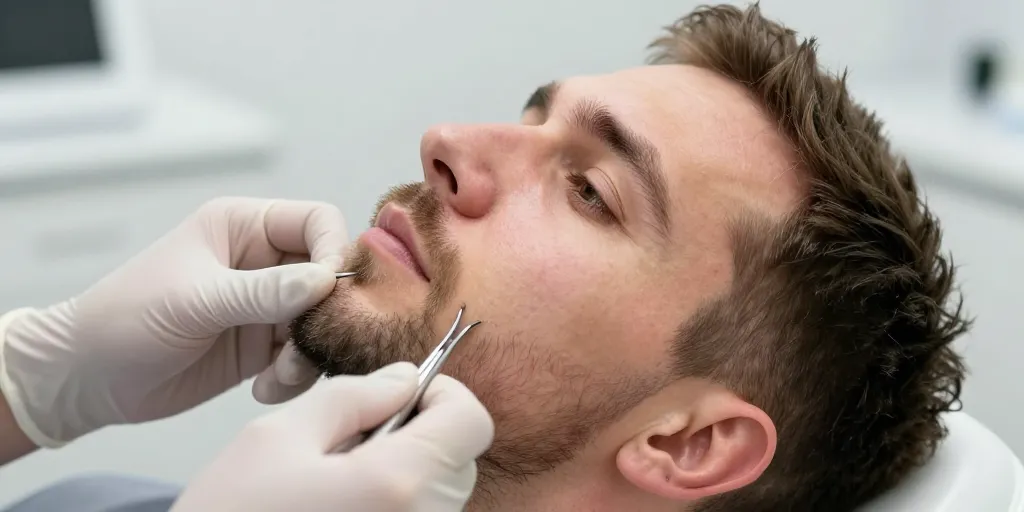 Tout comprendre sur la greffe de barbe : motivations, déroulement et résultats
